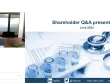 ValiRx Shareholder Q&A, MediCity, Nottingham, June 2023