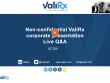 ValiRx Investor Webinar